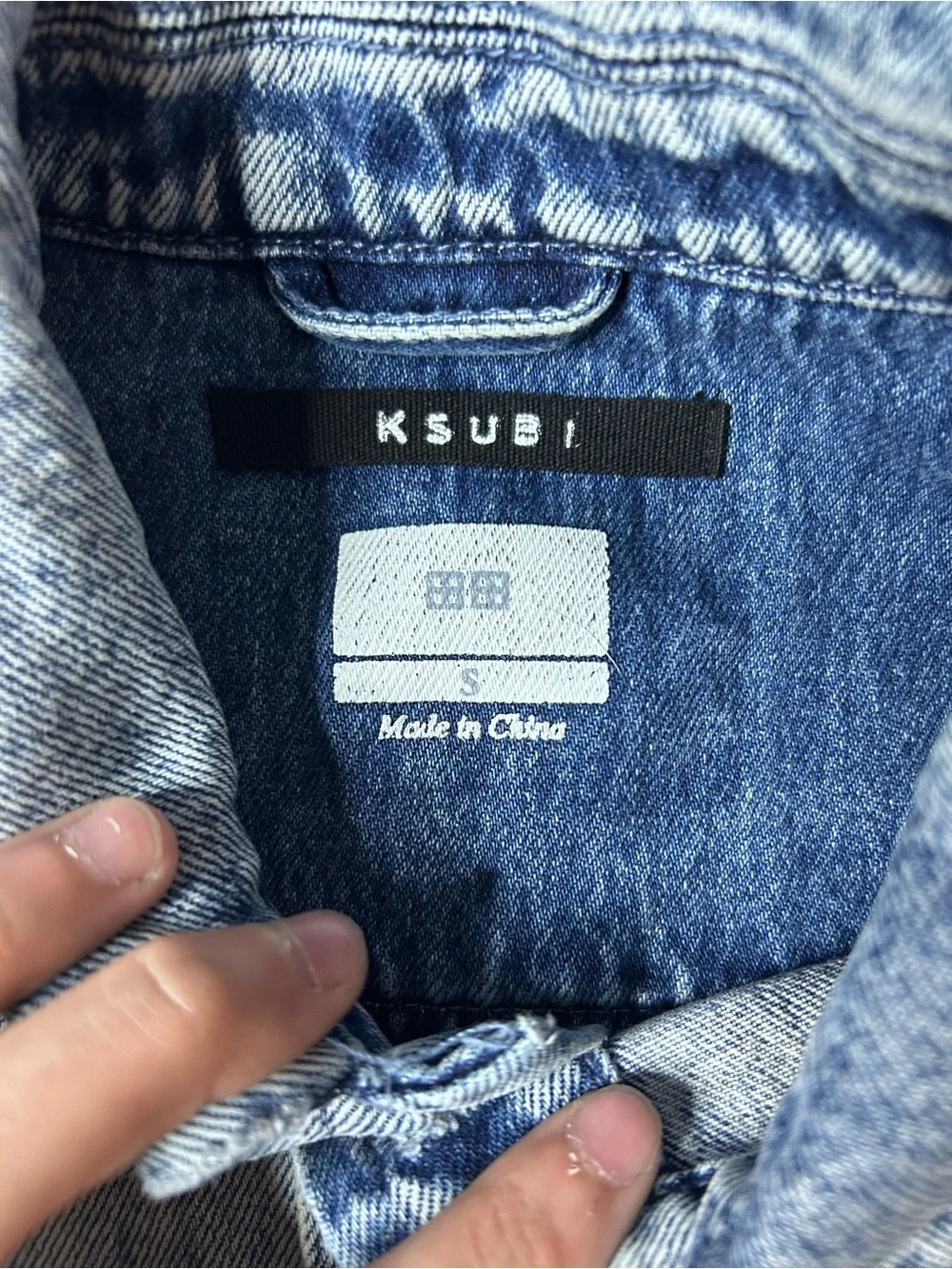 Ksubi denim jacket